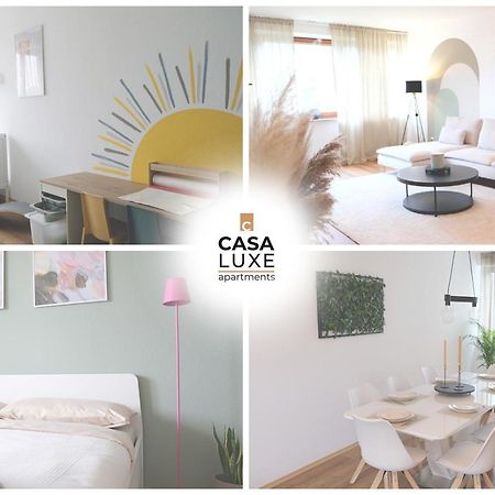 Casa Luxe - 120Qm - Zentral - Familienfreundlich - Parkplatz - 5Km Zum Legoland Leilighet Günzburg Eksteriør bilde